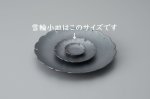 画像2: 雪輪小皿/黒 ［青山窯］TWF2023東京テーブルウェアフェスティバル (2)