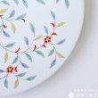 画像2: 4色草花更紗27cmプレート【有田焼　徳幸窯】 (2)