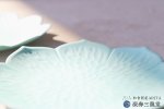 画像5: 桔梗/淡青 flower plate　TWF2023テーブルウェアフェスティバル (5)