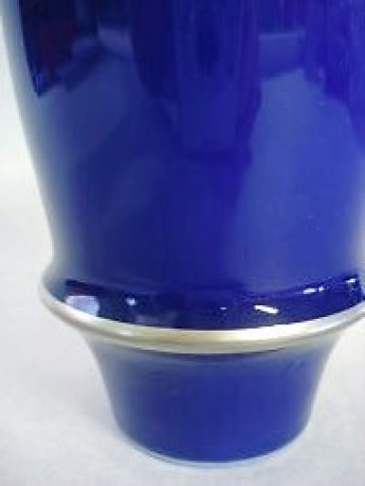 画像1: 【有田焼】匠の蔵IIIプレミアムビアグラス　コバルトブルー